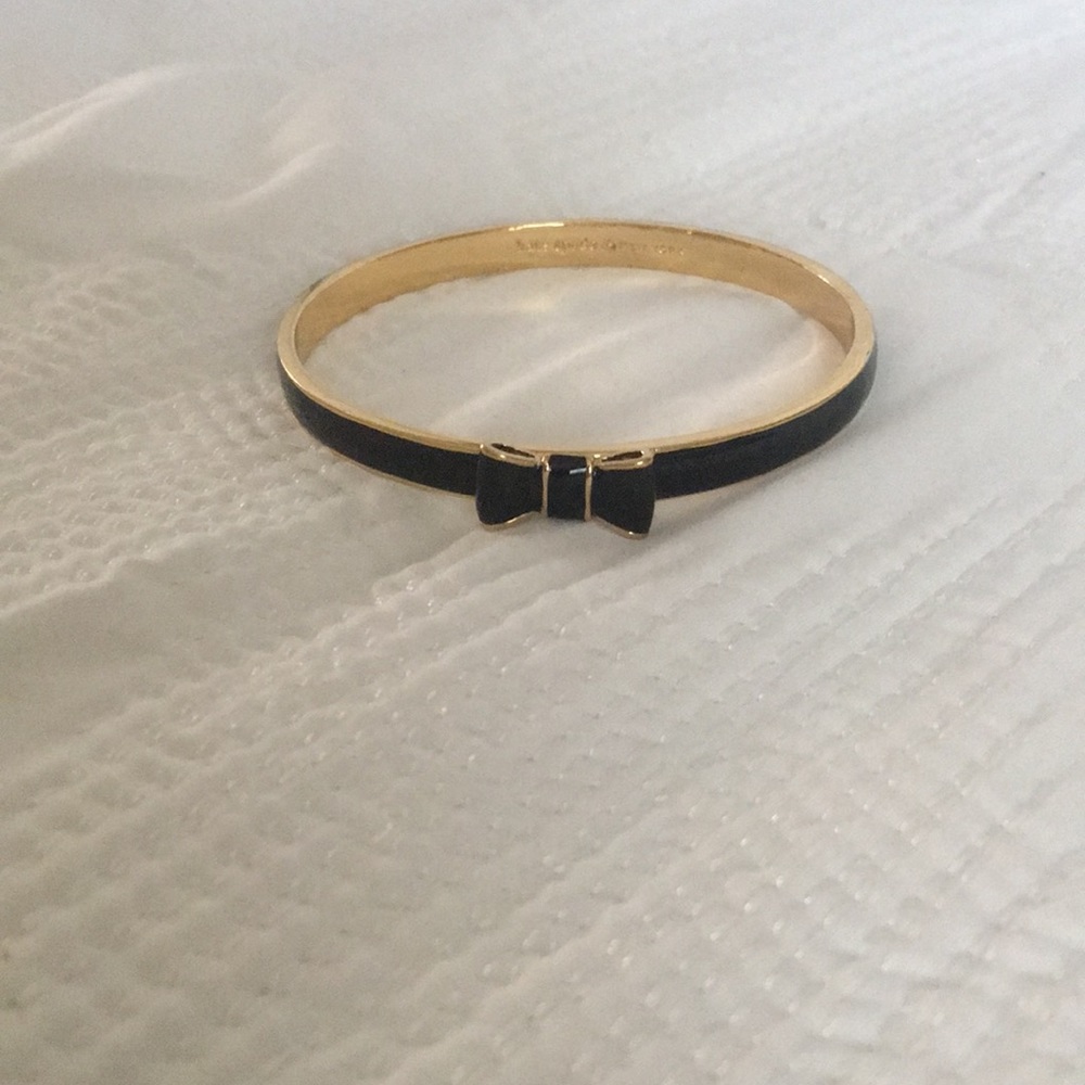 Kate Spade Black Bow Bangle